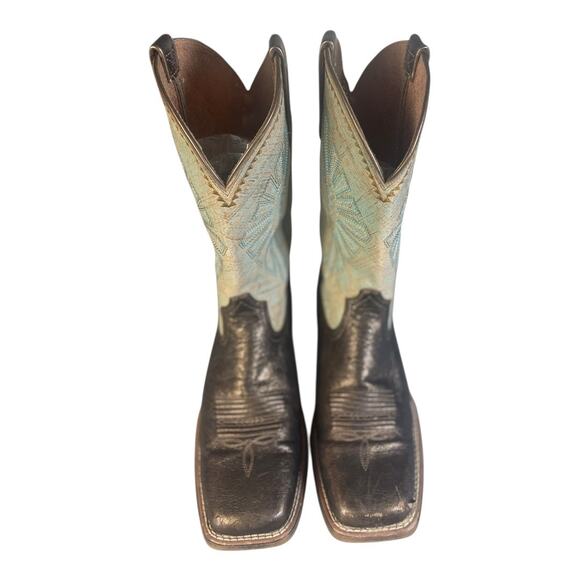 Ariat Women’s Round Up Rio Dark Bronze Leather Western Boots Size-8.5B - Picture 13 of 13